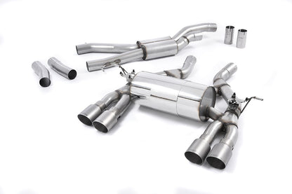 Milltek Sport  Cat-back Exhaust - 2014 - 2018 BMW  4 Series  F82/83 M4 Coupe/Convertible & M4 Competition Coupé (Non-OPF equipped models only)