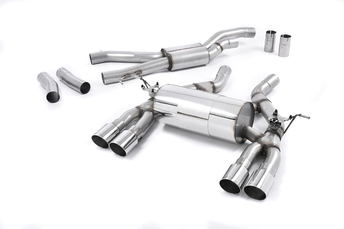 Milltek Sport  Cat-back Exhaust - 2014 - 2018 BMW  4 Series  F82/83 M4 Coupe/Convertible & M4 Competition Coupé (Non-OPF equipped models only)