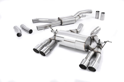 Milltek Sport  Cat-back Exhaust - 2014 - 2018 BMW  4 Series  F82/83 M4 Coupe/Convertible & M4 Competition Coupé (Non-OPF equipped models only)
