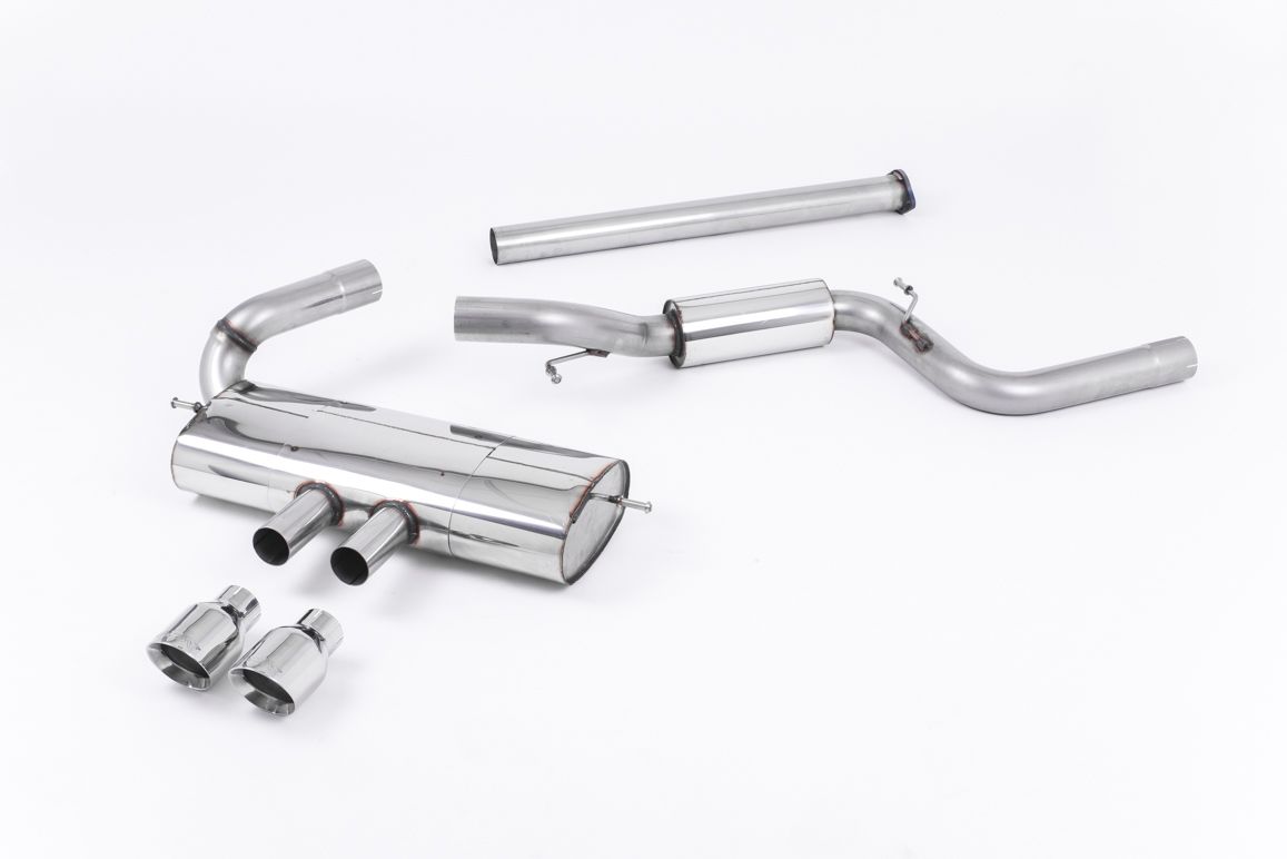 Milltek Sport  Cat-back Exhaust - 2012 - 2018 Ford  Focus  Mk3 ST 2.0-litre EcoBoost 5-Door Hatchback