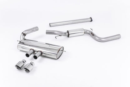 Milltek Sport  Cat-back Exhaust - 2012 - 2018 Ford  Focus  Mk3 ST 2.0-litre EcoBoost 5-Door Hatchback