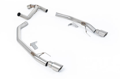 Milltek Sport  Cat-back Exhaust - Ford  Ranger 2.0 Bi Turbo Twin Raptor Style