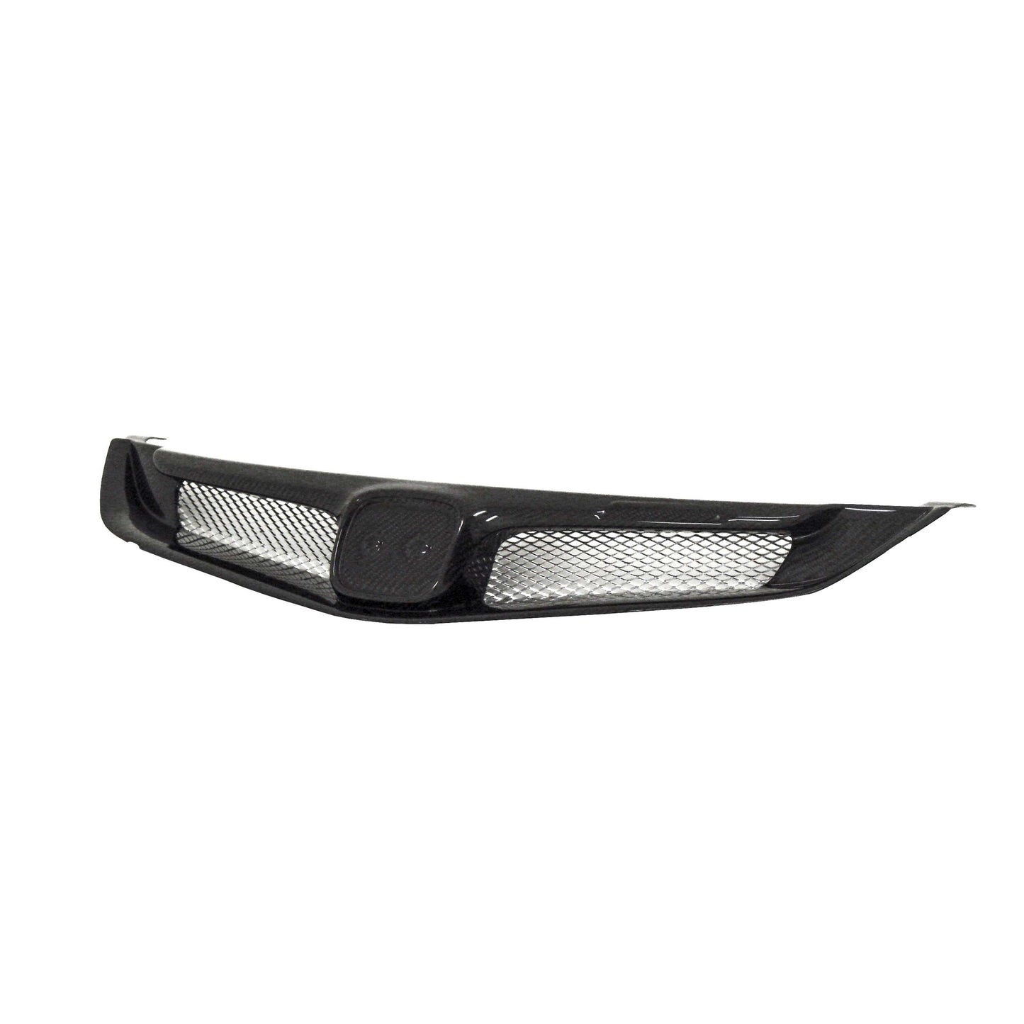 Mg-Style Carbon Fibre Front Grille For 2006-2010 Honda Civic 4Dr Jdm