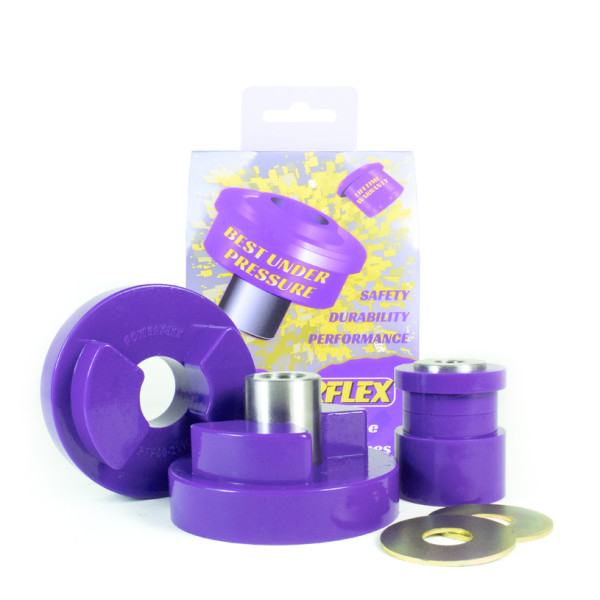 Powerflex - Renault Clio Models Clio II inc 172 & 182 (1998-2012) Dog Bone (Twisted) Engine Mount Bush Kit