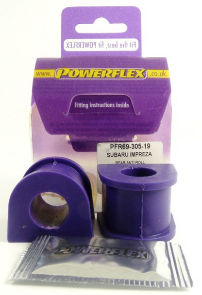 Powerflex - Subaru Legacy Legacy BE, BH (1998 - 2003) Rear Anti Roll Bar To Chassis Bush 19mm