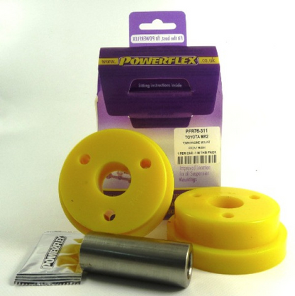 Powerflex - Toyota MR2 Models MR2 Gen2 SW20 (1989 - 1999)MR2 SW20 REV 2 to 5 (1991 - 1999) Rear Lower Engine Mount Front 73mm