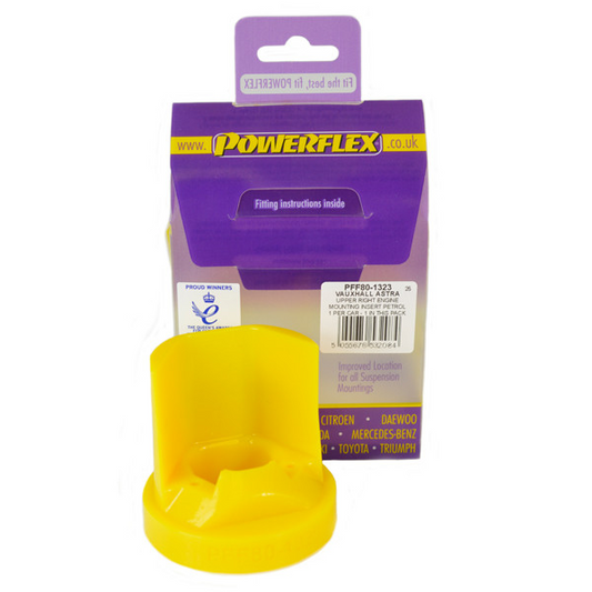 Powerflex - Vauxhall / Opel Zafira Models Zafira B (2005-2014) Upper Right Engine Mounting Insert Petrol