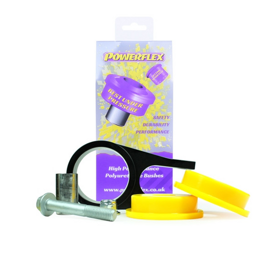 Powerflex - Mazda Mazda 3 Mazda 3 BK (2004-2009) Lower Torque Mount Bracket & Bush, Fast Road
