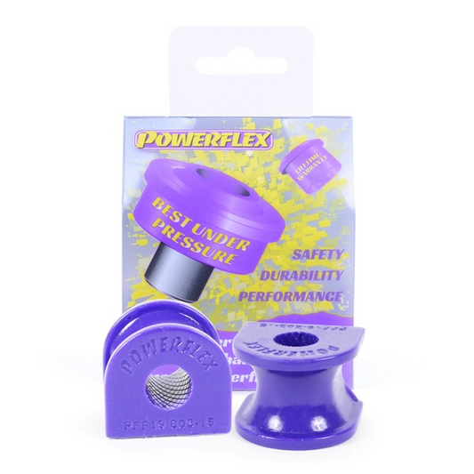 Powerflex - Ford Fiesta Models  Fiesta Mk4 (1995 - 1999) & Mk5 (1999 - 2002) Front Anti Roll Bar Bush 15mm