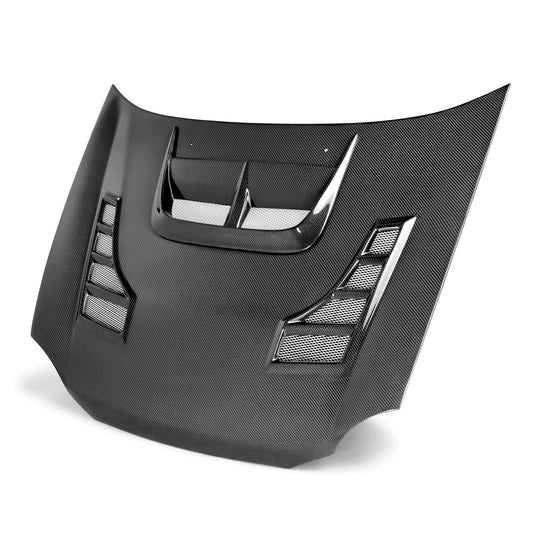 Cw-Style Carbon Fibre Bonnet For 2002-2003 Subaru Impreza/Wrx