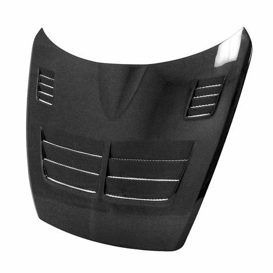 Tsii-Style Carbon Fibre Bonnet For 2004-2011 Mazda Rx8