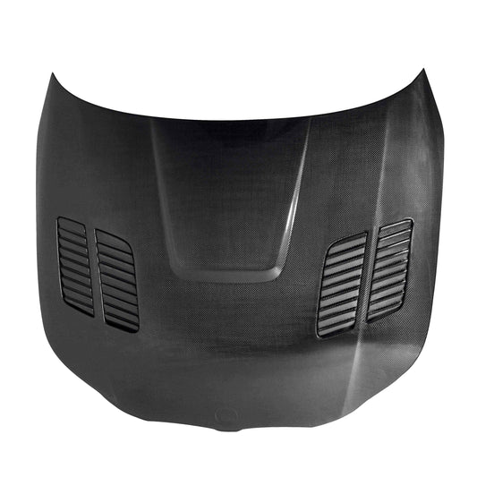Gtr-Style Carbon Fibre Bonnet For 2004-2010 Bmw E60
