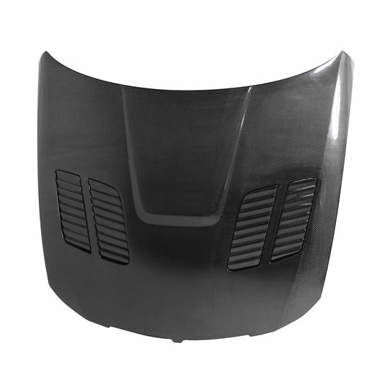 Gtr-Style Carbon Fibre Bonnet For 2005-2008 Bmw E90 4Dr