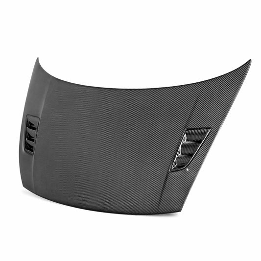 Mgii-Style Carbon Fibre Bonnet For 2006-2011 Honda Civic 4Dr