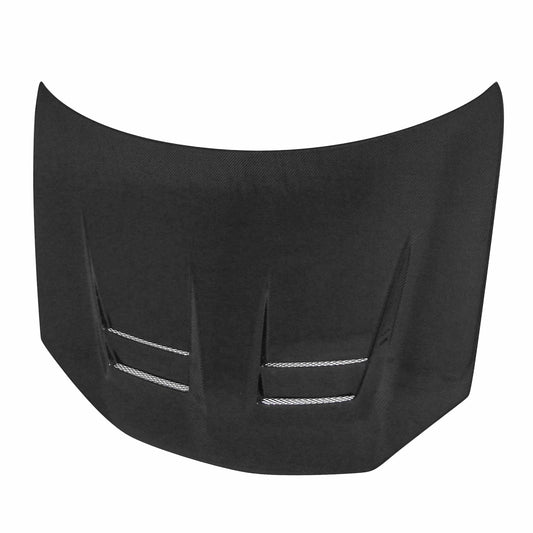 Dv-Style Carbon Fibre Bonnet For 2006-2009 Vw Golf Gti (Shaved)