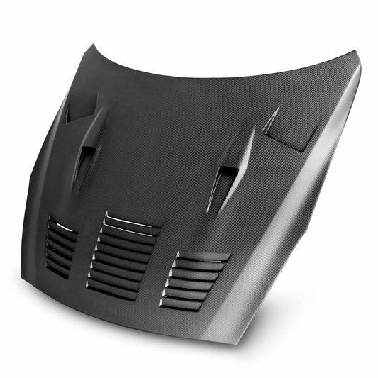 Gtii-Style Dry Carbon Bonnet For 2009-2016 Nissan Gtr..*All Dry Carbon Products Are Matte Finish.