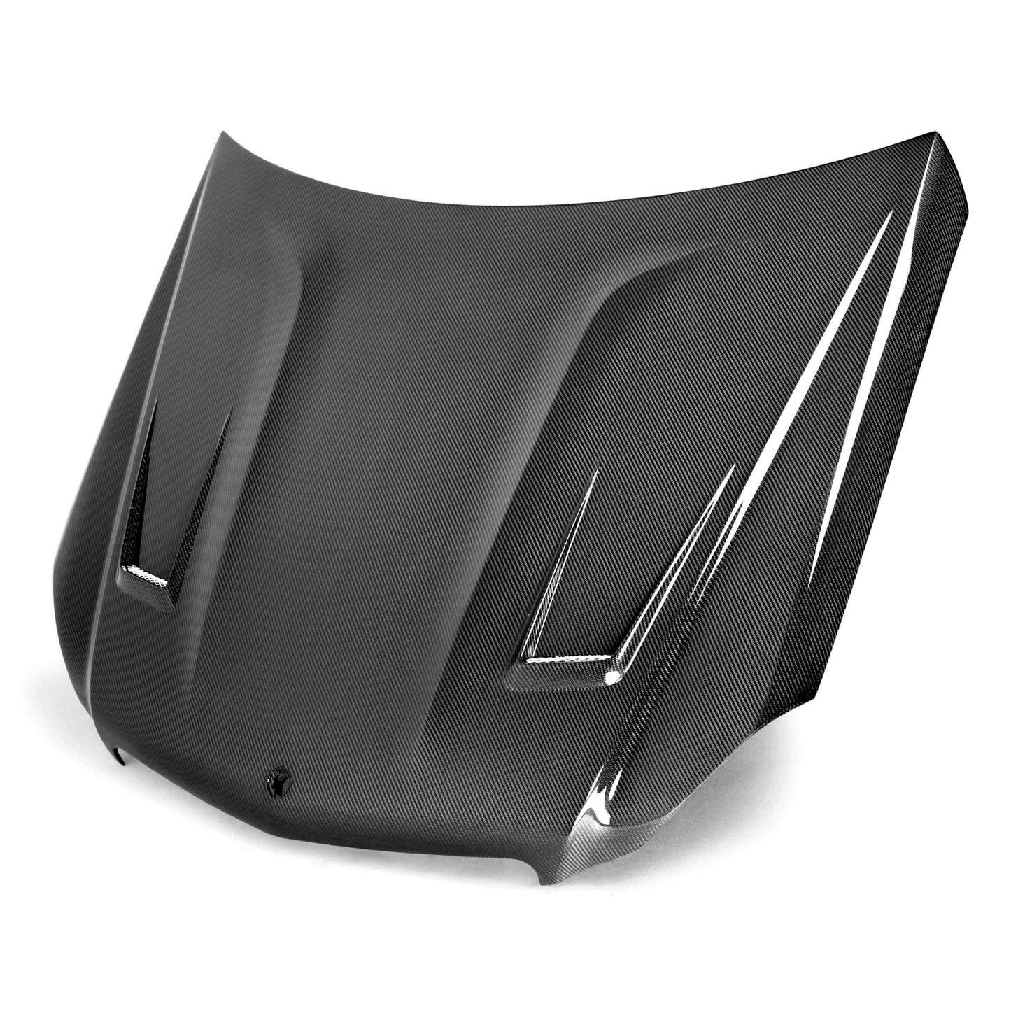 Gt-Style Carbon Fibre Bonnet For 2012-2014 Mercedes Benz C-Class (Does Not Fit C-63)