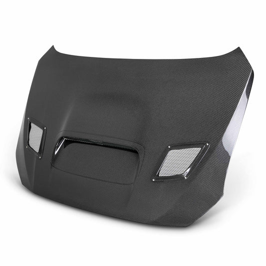 Cs-Style Carbon Fibre Bonnet For 2015-2021 Subaru Wrx/Sti
