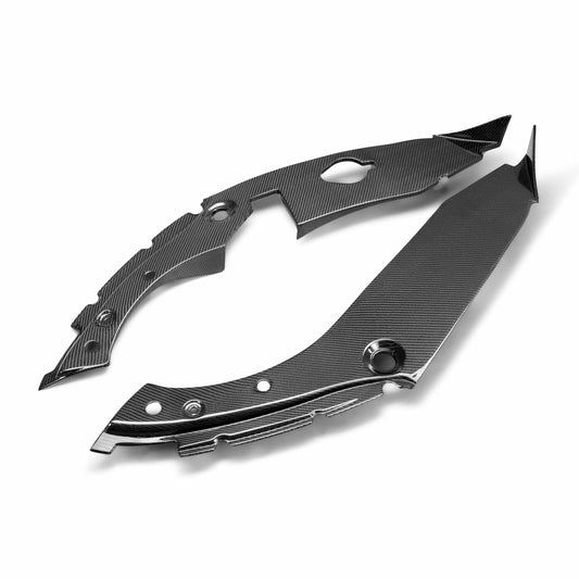Carbon Fibre Under Bonnet Inner Wing Trim For 2017-2021 Honda Civic Type R