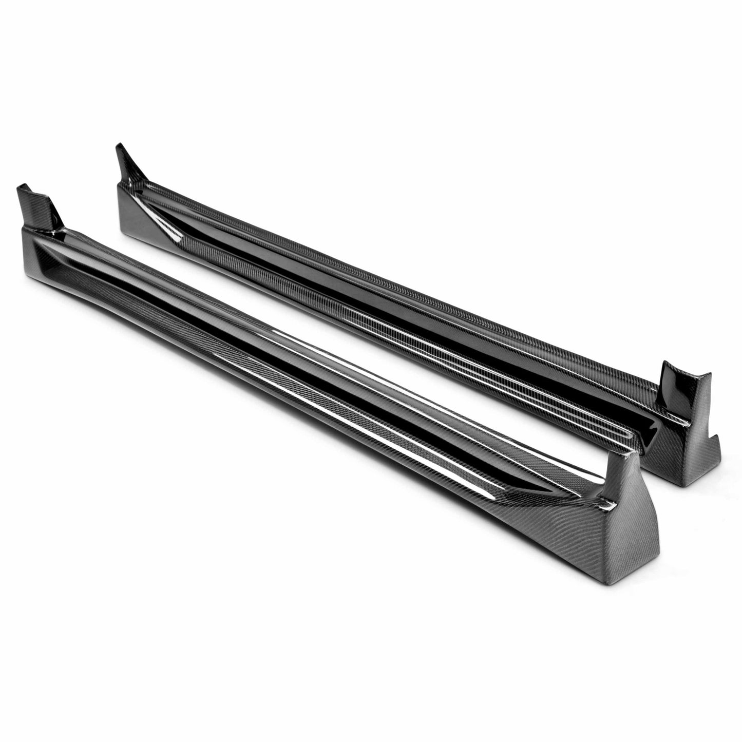 Cw-Style Carbon Fibre Side Skirts For 2006-2007 Subaru Impreza / Wrx