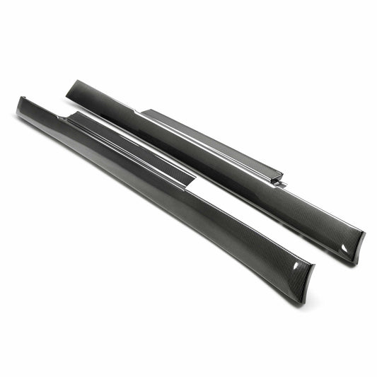Oem-Style Carbon Fibre Side Skirts For 2009-2016 Nissan Gtr (Do Not Fit Nismo)