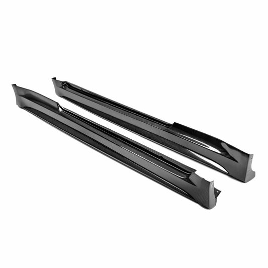 Tr-Style Carbon Fibre Side Skirts For 2011-2016 Scion Tc