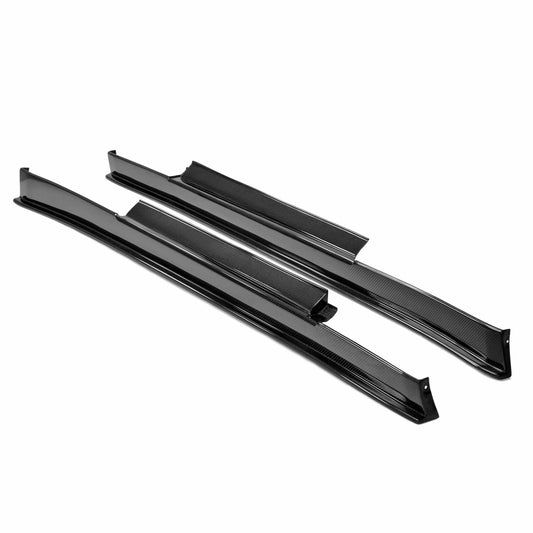 Ss-Style Carbon Fibre Side Skirts For 2009-2016 Nissan Gtr (Do Not Fit Nismo)