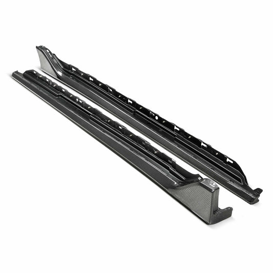 Oe-Style Carbon Fibre Side Skirts For 2017-2020 Honda Civic Type R