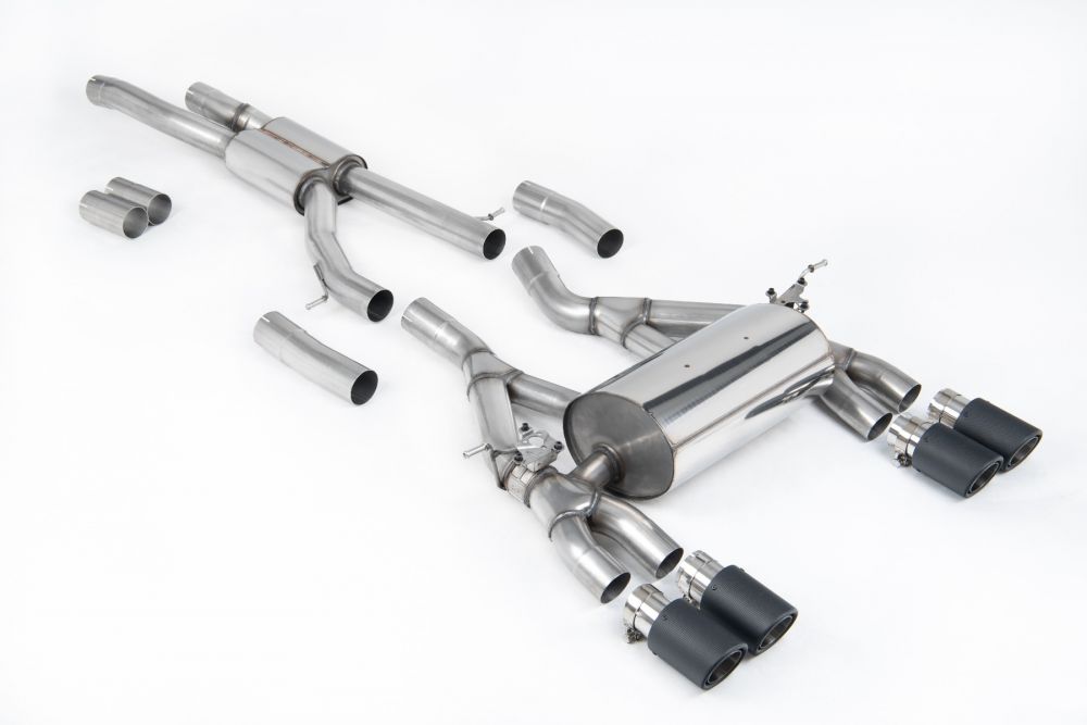 Milltek Sport  Cat-back Exhaust - 2014 - 2018 BMW  4 Series  F82/83 M4 Coupe/Convertible & M4 Competition Coupé (Non-OPF equipped models only)