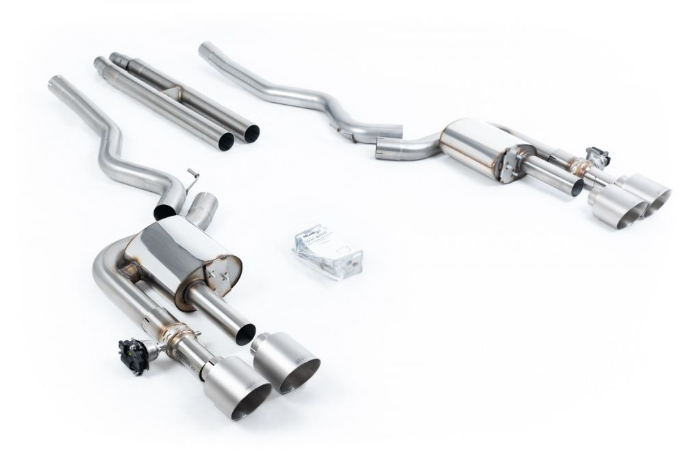 Milltek Sport  Cat-back Exhaust - 2020 - 2023 Ford  Mustang  Shelby GT500 5.2 V8 Supercharged (S550)