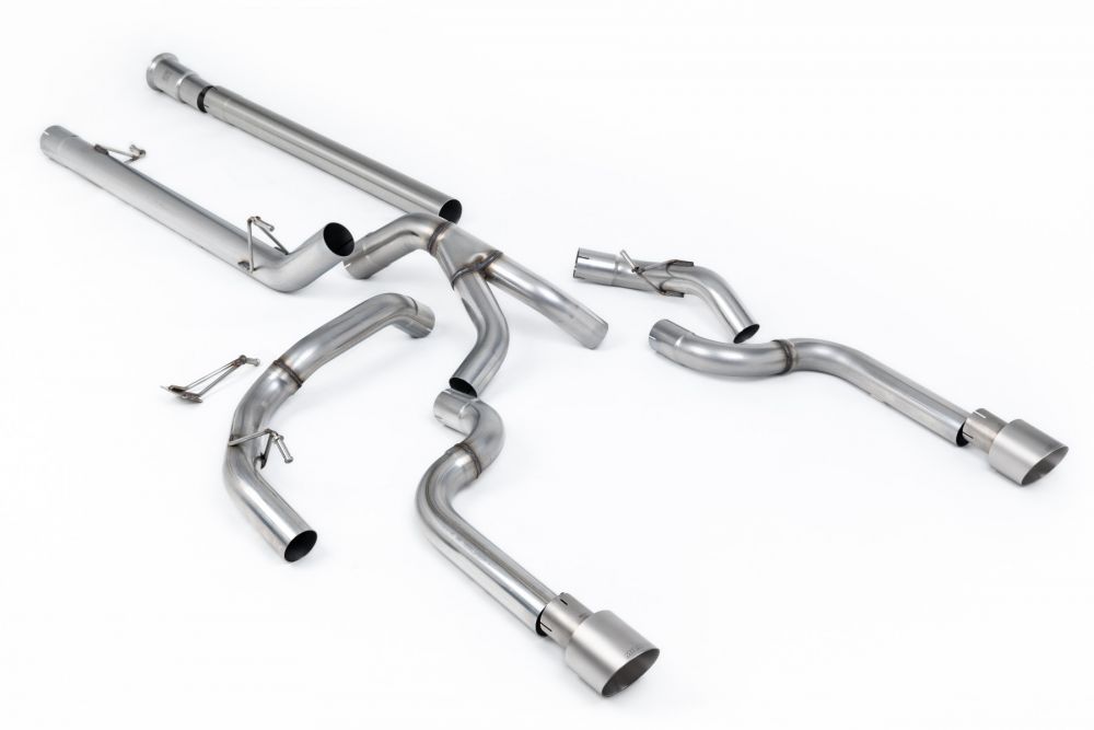 Milltek Sport  Cat-back Exhaust - 2021 - 2025 Ford  F150  SuperCrew (5.5ft Bed) 5.0 V8