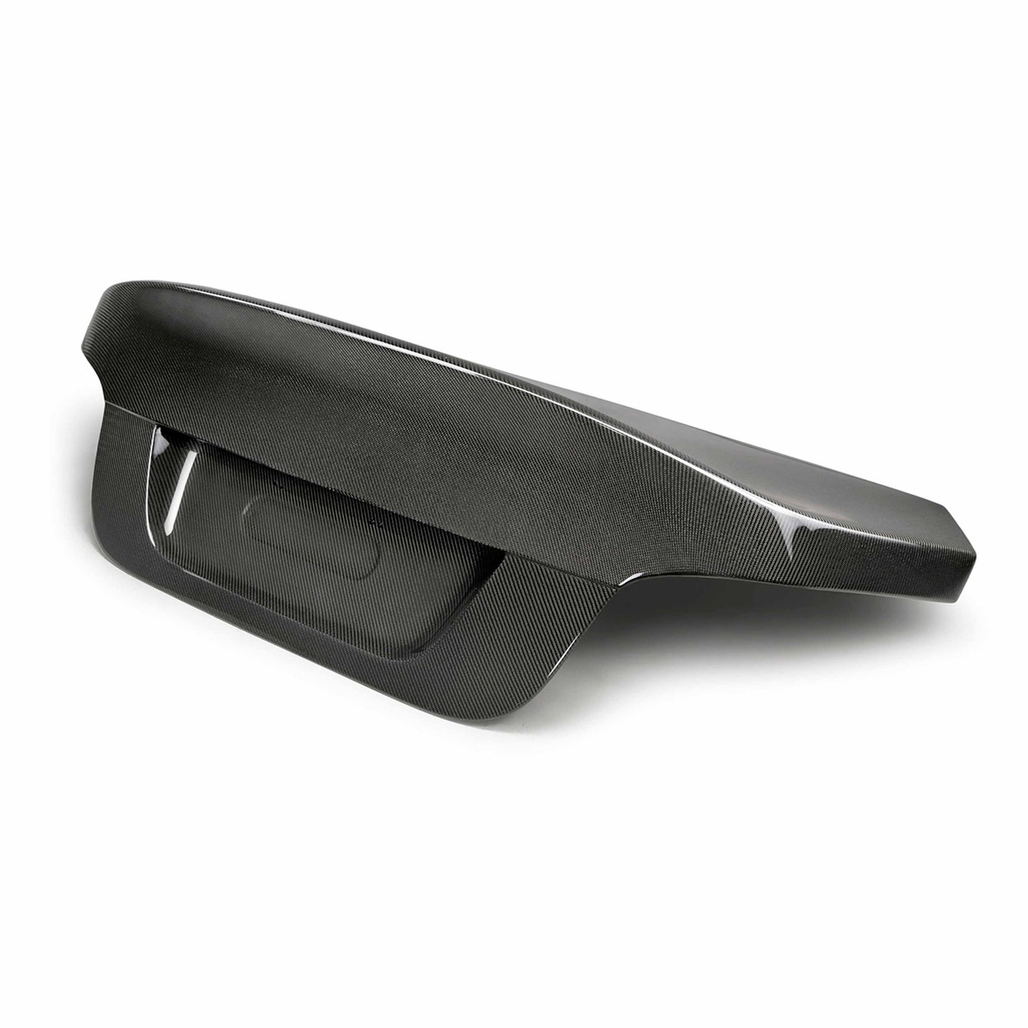 Csl-Style Carbon Fibre Boot Lid For 2004-2010 Bmw E60 (U.S. Plates)